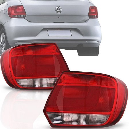 LANTERNA TRASEIRA GOL G6 12/16 12 13 14 15 16 RUBI CRISTAL LADO ESQUERDO MOTORISTA JCV107522