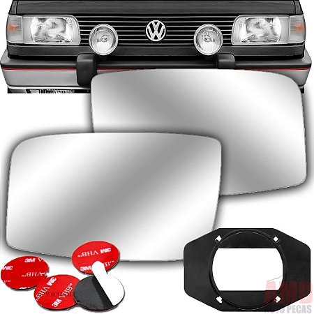 LENTE ESPELHO RETROVISOR COM BASE GOL 87/95 87 88 89 90 91 92 93 94 95 LADO ESQUERDO MOTORISTA 97003