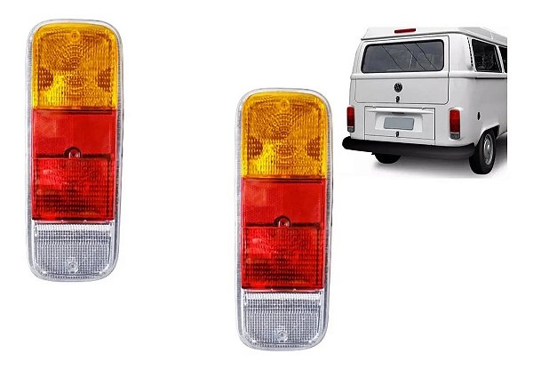 LENTE LANTERNA TRASEIRA KOMBI CLIPER 76/ FUME CF21749