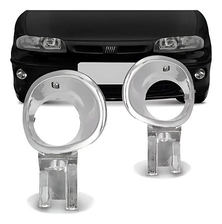 MOLDURA FAROL AUXILIAR MAREA BRAVA LADO ESQUERDO MOTORISTA 100021/GG633
