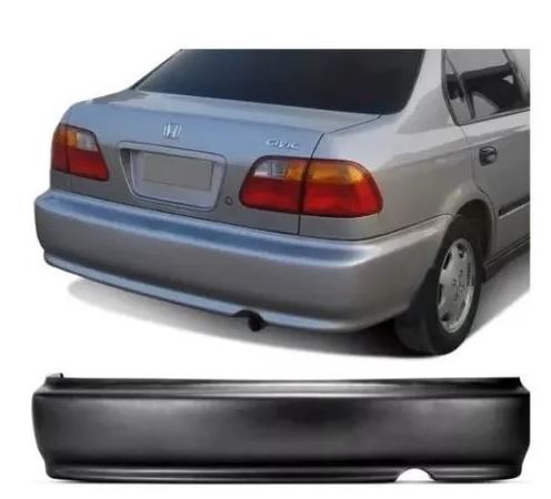 PARACHOQUE PARA-CHOQUE TRASEIRO CIVIC 99/00 99 00 PRETO 21675