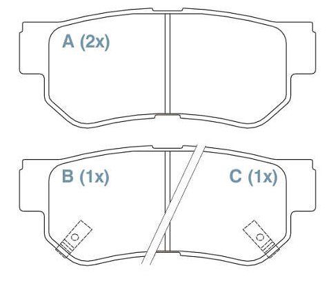 PASTILHA FREIO HYUNDAI TUCSON 06/18 SONATA 03/05 CADENZA EX 3.5 MAGENTIS 07/ OPTIMA 03/06 KIA SOUL 1.6 16V SPORTAGE 2.0/2.7 05/10 03 04 05 06 07 08 09 10 11 12 13 14 15 16 17 18 ECO1388