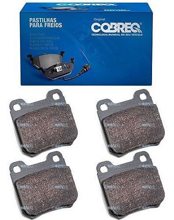 PASTILHA FREIO TRASEIRO TRASEIRA CALIBRA VECTRA 2.0 8V/16V 93 94 95 96 ECO1015