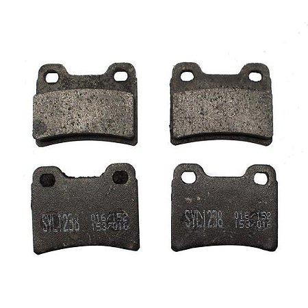 PASTILHA FREIO TRASEIRO TRASEIRA ESCORT XR3 2.0i GOL GTI LOGUS GLS PARATI POINTER GTI 1.8/2.0 8V/16V SEPHIA 1.5i/1.6i/1.8i 8V/16V 93 94 95 96 97 98 99 00 01 COM ABS ECO1043