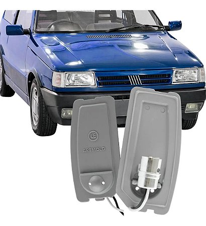 SOQUETE LANTERNA DIANTEIRA UNO 91/04 91 92 93 94 95 96 97 98 99 00 01 02 03 04 (ARTEB) LADO ESQUERDO MOTORISTA JCV256554