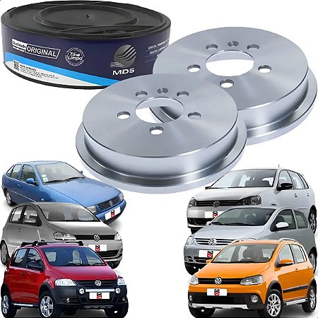 TAMBOR FREIO TRASEIRO FOX 04/ HF08A/T31C VALOR UNITÁRIO