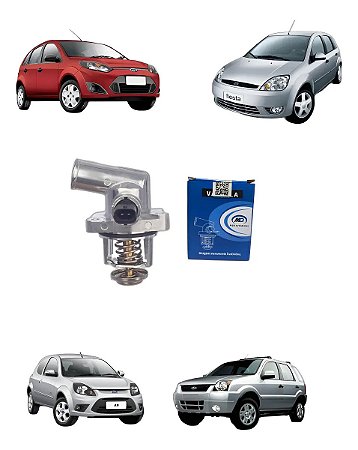 VÁLVULA TERMOSTÁTICA FIESTA ECOSPORT KA MOTOR ZETEC AMD36028/5525.100/MQ0559/VT525.100