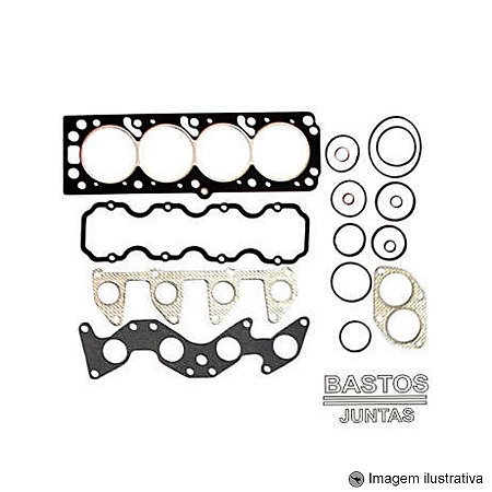 JUNTA CABECOTE BASPACK 1.60MM 86MM GM MONZA KAD IPANEMAN ASTRA 1.8 I II FASE 82/ "SABO" 82220/121533PK