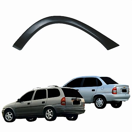 MOLDURA LATERAL TRASEIRO CORSA 03/12 SEDAN PTO LE J964