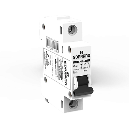 Mini Disjuntor Monofásico Curva C | SOPRANO