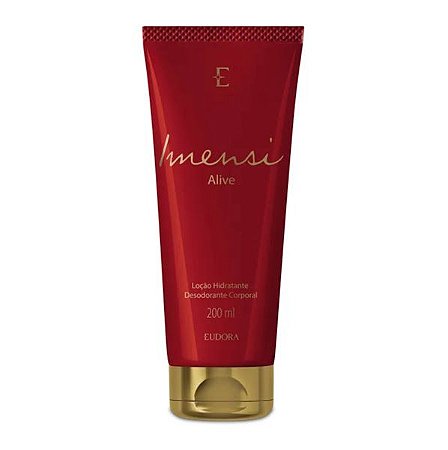 Imensi Alive loção desodorante hidratante corporal 200ml Eudora