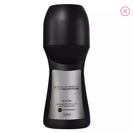 Desodorante Antitranspirante Roll On 300km Quantum Avon 50ml
