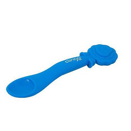 Colher de Bambu e Silicone para bebê - Clingo - Colher de Bambu e Silicone  para bebê - Clingo - Clingo