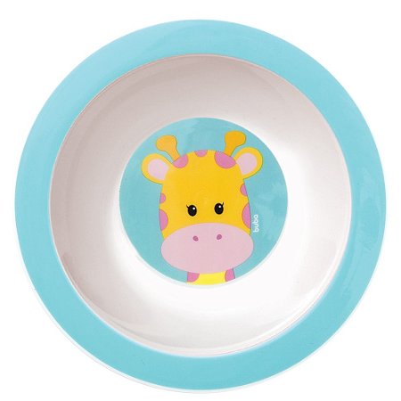 Prato Bowl Animal Fun - Girafa Buba
