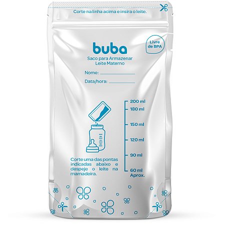 Sacos para Armazenamento de Leite Materno 25 un - Buba