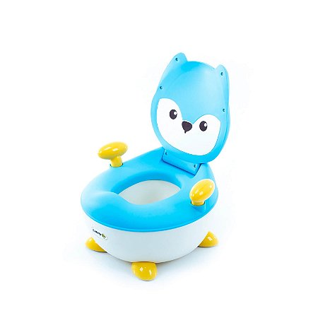 Penico Troninho Fox Potty Safety 1st Azul - Safety 1st