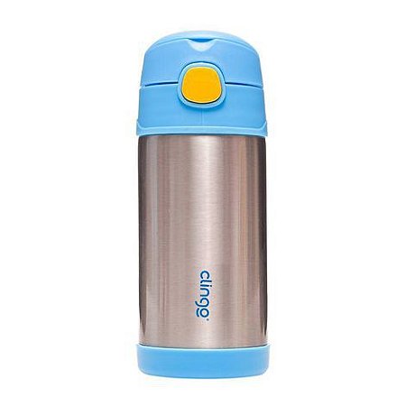 Garrafa Térmica de Inox Clingo - Azul