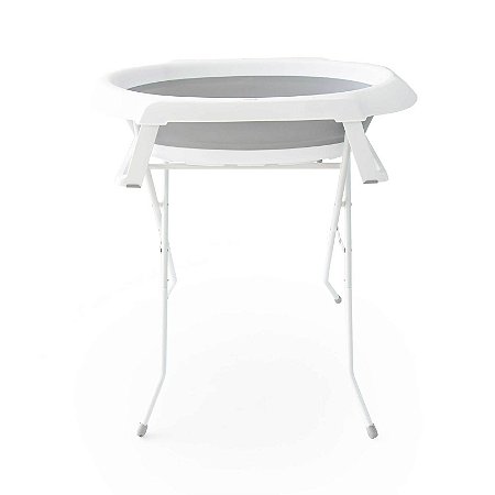 Banheira Dobrável Smile com Suporte - Grey - Safety 1st