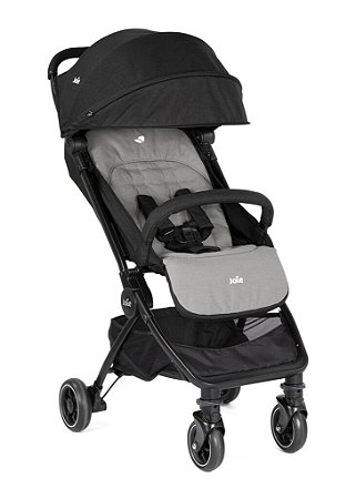 Carrinho Pact Preto Cinza Ember - Joie