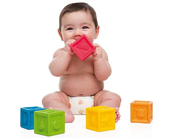 Cubos Divertidos em Silicone - Toyster