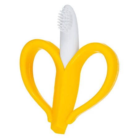 Massageador Mordedor de Gengiva Banana - Buba