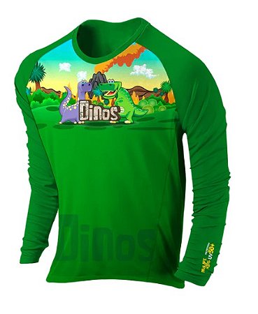 Camisa UV Infantil - Dino Prolife