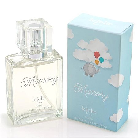 Perfume Baby Jolie Memory 50ml - Colônia sem álcool, perfume infantil