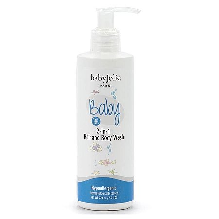 Baby Jolie Shampoo e Sabonete 2 em 1 Corpo e Cabeça 221 ml
