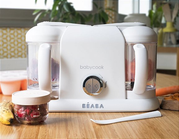 BEABA Processador de Alimentos DUO Babycook White