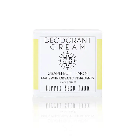 Creme Desodorante Sem Alumínio Orgânico Tojanta Limão Litthe Seed Farm