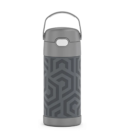 Garrafa de Água Thermos Funtainer Grey Waves 355ml