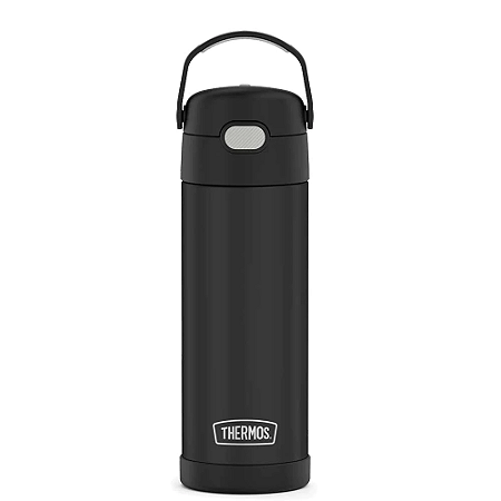 Garrafa de Água Thermos Funtainer Matte Black 473ml