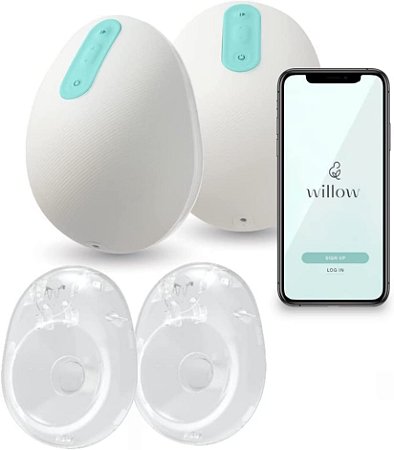 Bomba Willow 3.0 Dupla Extratora de Leite Elétrica Portátil  Mãos Livres