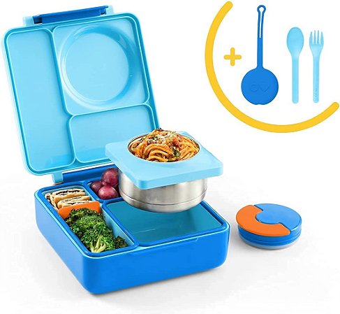 OmieBox Lancheira Térmica com OmiePod Blue Sky Omie
