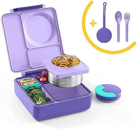 OmieBox Lancheira Térmica com OmiePod Purple Plum Omie