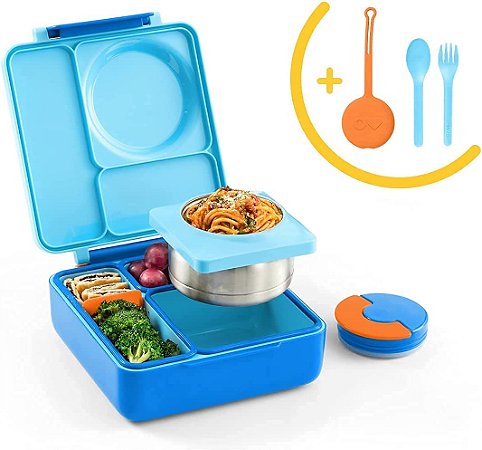 OmieBox Lancheira Térmica com OmiePod Sunrise Blue Omie