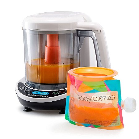 Baby Brezza Processador de Alimentos com Vapor 3 em 1