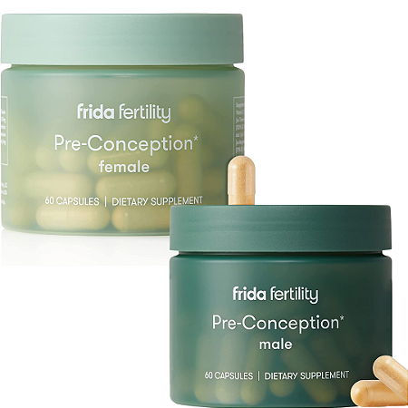 Suplemento Fertilidade Pré Concepção Kit Feminino e Masculino Frida Fertily