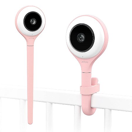 Lollipop Babá Eletrônica Inteligente Smart Baby Câmera  Algodão Doce com Suporte de Parede