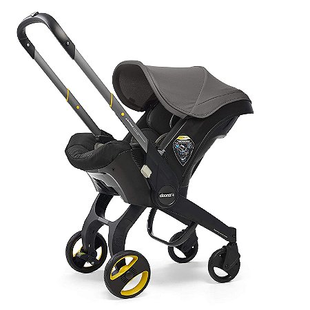 Doona Bebê Conforto e Carrinho Greyhound Cinza - JH Baby Store