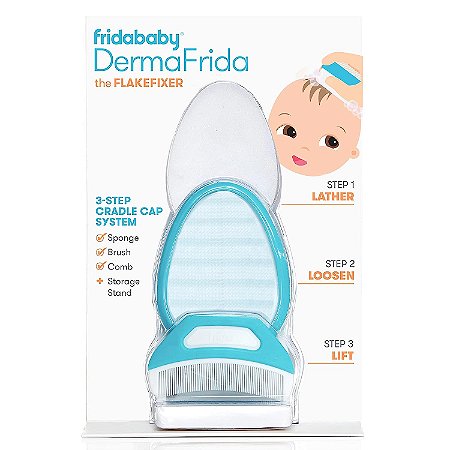 Fridababy Limpeza Remoção Crosta Láctea de Bebê DermaFrida