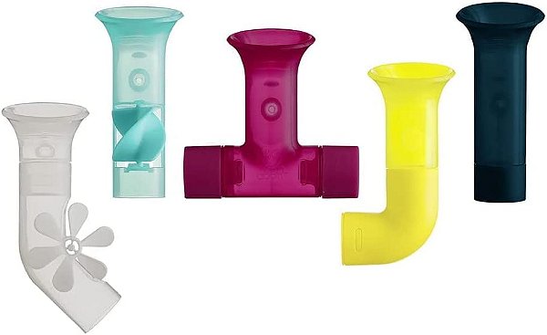 Brinquedo de Banho Para Bebês Divertido +12M Boon Pipes