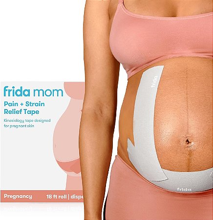 Frida Mom Fita Tape de apoio de Barriga Grávida, Cinesiológica para Grávida 5,5m