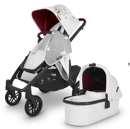 UPPAbaby Carrinho Vista V2 Jade Rabbit Exclusivo com Moisés e Acessórios