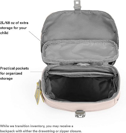 Mochila Stokke JetKids Crew Backpack Expansível Rosa JH Baby