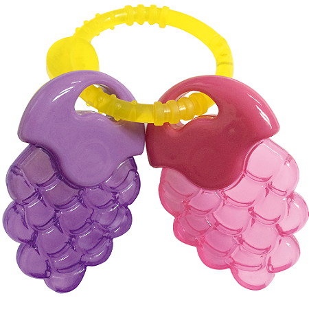 Buba Mordedor Chaveirinho Uva Resfriável Roxo-Rosa