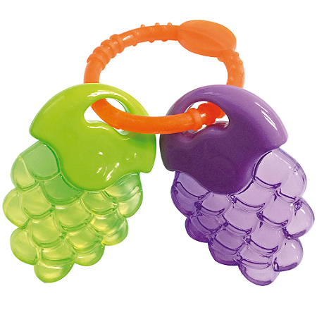 Buba Mordedor Chaveirinho Uva Resfriável Roxo-Verde