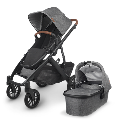 UPPAbaby Carrinho Vista V2 Greyson com Moisés e Acessórios