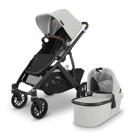 UPPAbaby Carrinho Vista V2 Anthony com Moisés e Acessórios