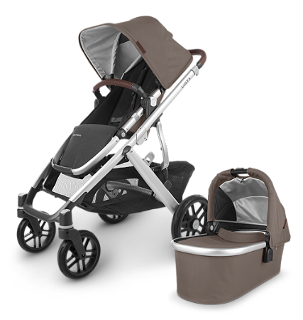 UPPAbaby Carrinho Vista V2 Theo com Moisés e Acessórios